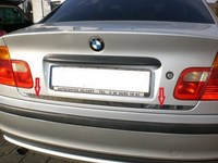 Накладка на кромку крышки багажника (нерж.) 1 шт BMW (бмв) E - 46 05.1998 - 02.2005